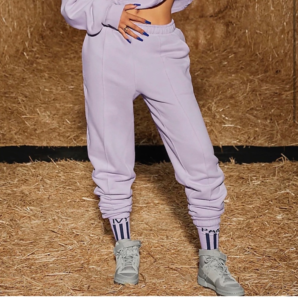 Adidas x IVY PARK purple sweats